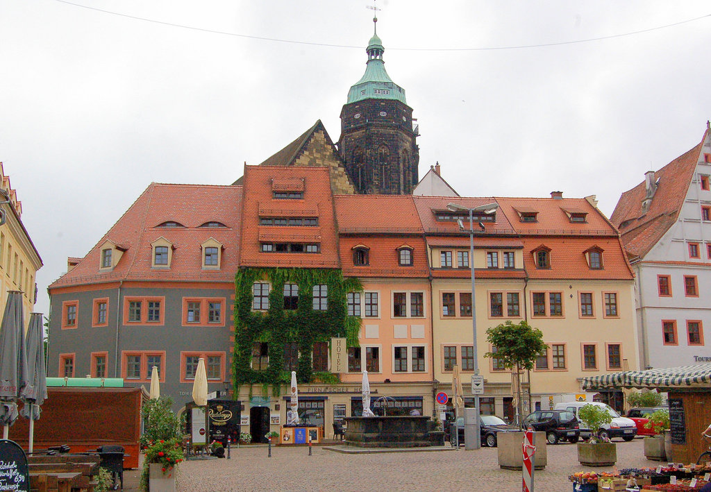 foirplaco de Pirna (Marktplatz von Pirna)