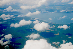 Clouds over St Joseph Island