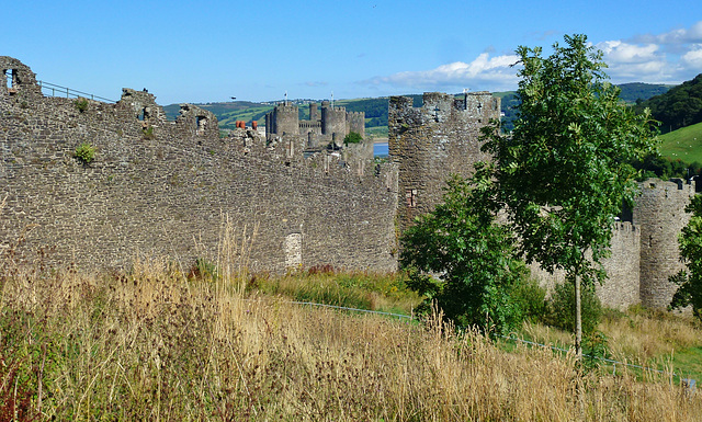 town walls, conway, gwynedd
