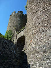 town walls, conway, gwynedd