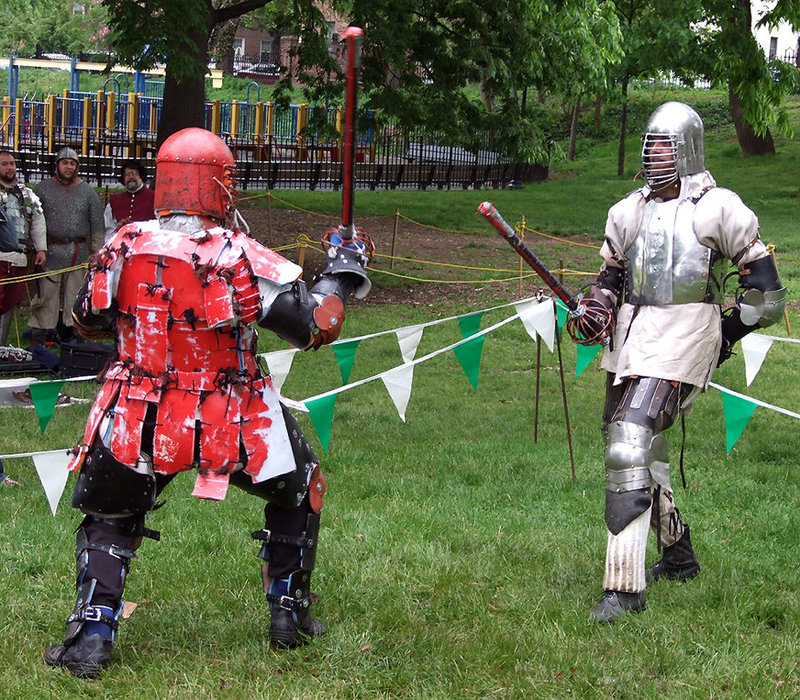 Fighters at the Scandinavian Day Festival in Bay Ridge, Brooklyn, May 2007