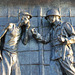 Relief on the WWII Memorial, September 2009