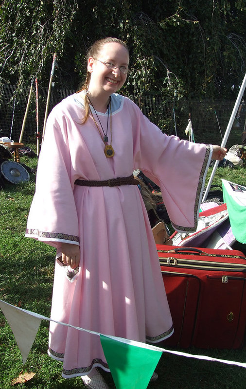 Lady Biya at the Fort Tryon Park Medieval Festival, Sept. 2007