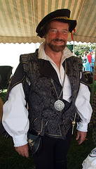 Lord Llewellan at the Fort Tryon Park Medieval Festival, Sept. 2007