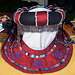 Beaded Headdress and Collar at the Fort Tryon Park Medieval Festival, Sept. 2007