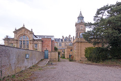 Orangery and stable tower, Bylaugh Hall, Norfolk