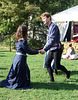 Conandil and Wilhelm Dancing at the Fort Tryon Park Medieval Festival, Sept. 2007