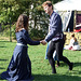 Conandil and Wilhelm Dancing at the Fort Tryon Park Medieval Festival, Sept. 2007