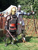 Ryan & Ervald Ready to Fight at the Fort Tryon Park Medieval Festival, Sept. 2007