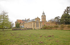 Orangery and stable tower, Bylaugh Hall, Norfolk