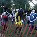 Fighters in a Melee at the Fort Tryon Park Medieval Festival, Sept. 2007