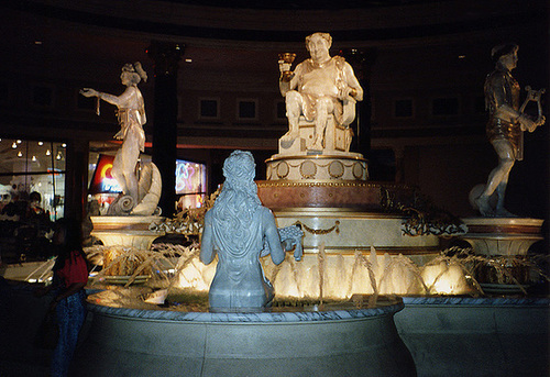 Fountain of the Gods at Caesar's Palace : r/VaporwaveAesthetics