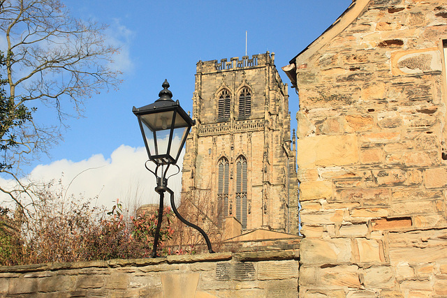 A Light by the Cathedral