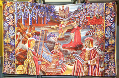 One of the Tapestry Decorations at the Coney Hop Event, February 2008