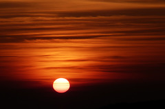 BELFORT: levé de soleil du 24 mars 2010.