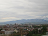 Skopje depuis la Kale : vers l'est
