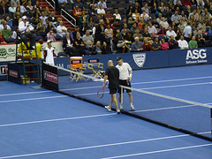 Agassi and Courier