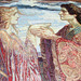 Detail of the Tristan and Isolde Tapestry Decoration at the Coney Hop Event, February 2008