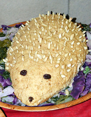 Edible Hedgehog at the Coney Hop Event, February 2008