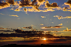 BELFORT : Levé du soleil le 29 aout 2012.