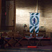 Thrones and Ostgardr Banner for Court at the Lions in Love event, February 2009