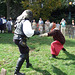 Fencing at the Fort Tryon Park Medieval Festival, October 2009