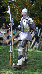 Ervald the Optimistic at the Fort Tryon Park Medieval Festival, October 2009