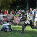 Sir Diablu Fighting at the Fort Tryon Park Medieval Festival, October 2009