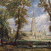 Salisbury Cathedral from the Bishop's Grounds by Constable in the Metropolitan Museum of Art, February 2008