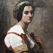 Detail of Sibylle by Corot in the Metropolitan Museum of Art, July 2010