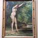 The Young Bather by Courbet in the Metropolitan Museum of Art, July 2010