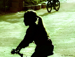 La fille à la bicyclette