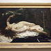 Woman with a Parrot by Courbet in the Metropolitan Museum of Art, May 2009