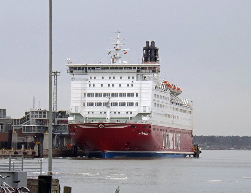 Viking Cruise Ship in Helsinki, April 2013