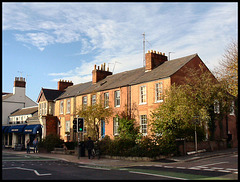 red brick terrace on Cowley Road