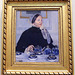 Lady at the Tea Table by Mary Cassatt in the Metropolitan Museum, December 2008