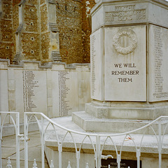 War memorial in Hitchin, Herts