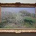 Spring Fruit Trees in Bloom by Monet in the Metropolitan Museum of Art, November 2009