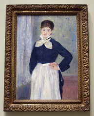 A Waitress at Duval's Restaurant by Renoir in the Metropolitan Museum of Art, November 2008