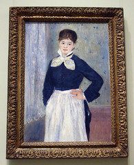A Waitress at Duval's Restaurant by Renoir in the Metropolitan Museum of Art, November 2008