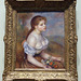 A Young Girl with Daisies by Renoir in the Metropolitan Museum of Art, December 2008