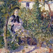 Detail of Nini in the Garden by Renoir in the Metropolitan Museum of Art, August 2010