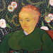 Detail of Woman Rocking a Cradle by Van Gogh in the Metropolitan Museum of Art, December 2008