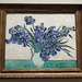 Irises by Van Gogh in the Metropolitan Museum of Art, December 2008