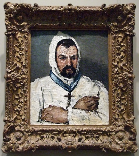 Dominique Aubert, the Artist's Uncle as a Monk by Cezanne in the Metropolitan Museum of Art, December 2008