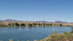 Parker, AZ: Colorado River & California (0676)