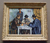 The Card Players by Cezanne in the Metropolitan Museum of Art, August 2008