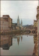 Cork Cathedral and River Lee
