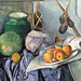 Detail of Still Life with a Ginger Jar and Eggplants in the Metropolitan Museum of Art, November 2009