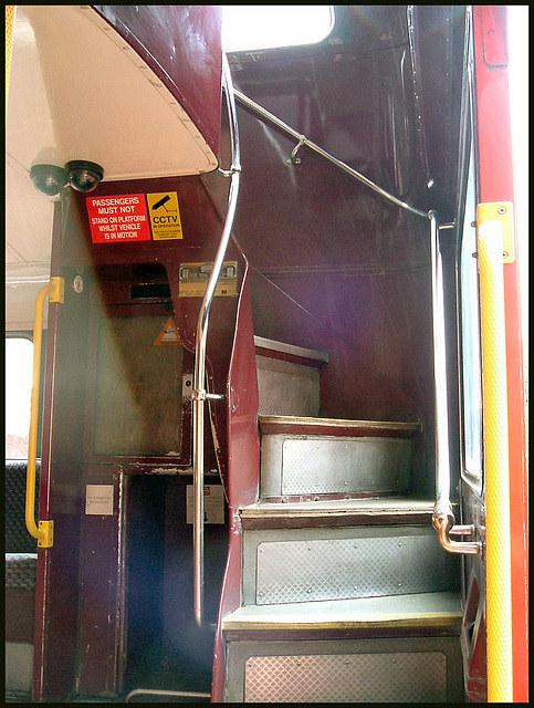 bus stairs